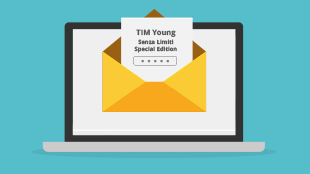 Email con codice di attivazione