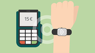 Avvicina lo smartwatch